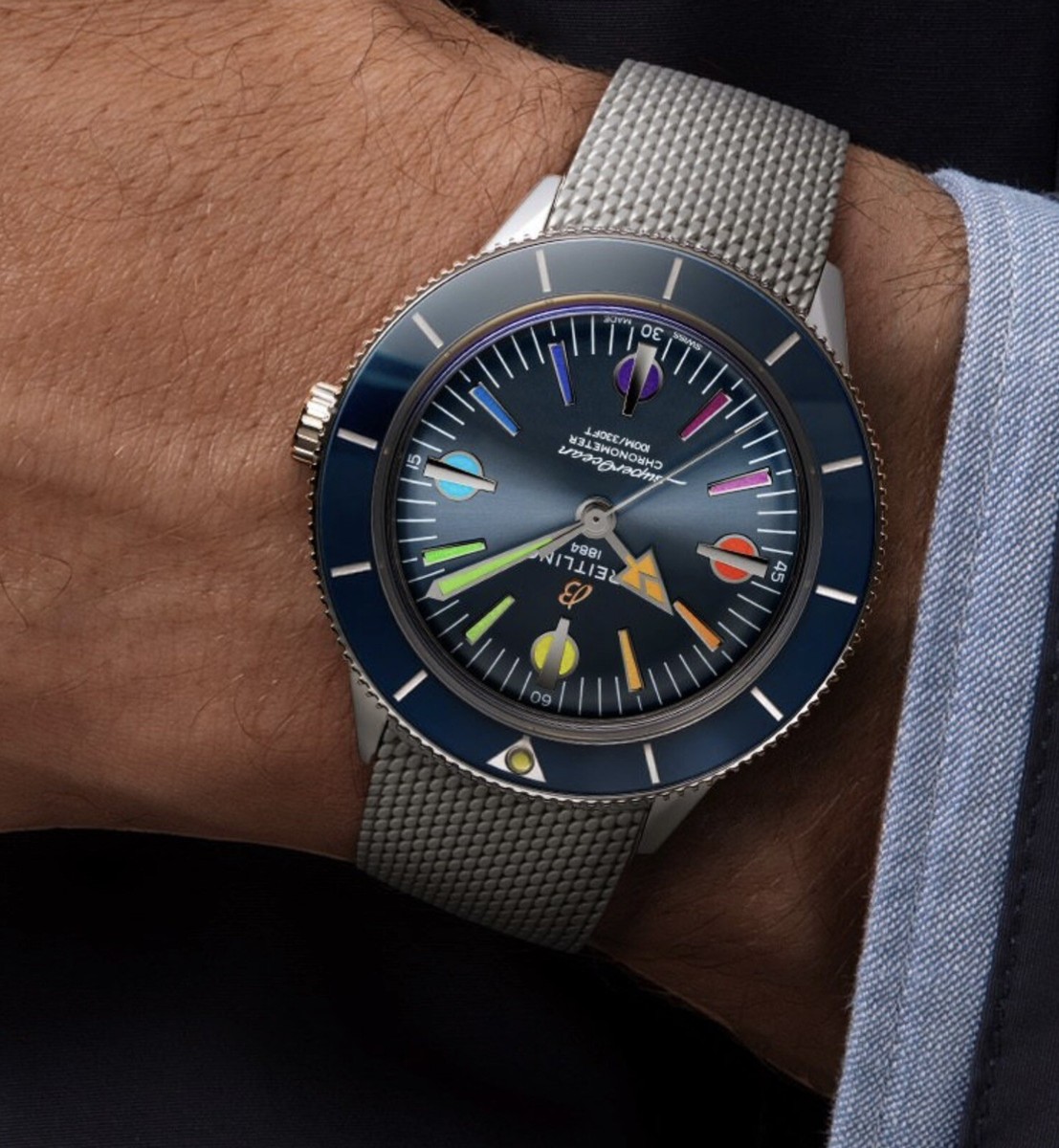 breitling superocean heritage 57 Rainbow Special Edition II UK