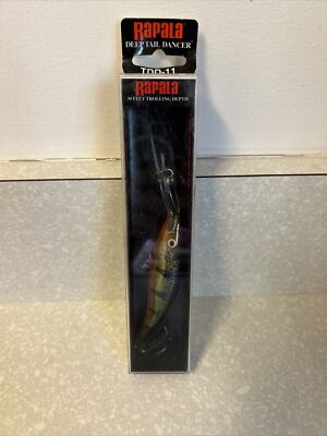 RAPALA 4 3/8'' Deep Tail Dancer TDD11 FLP - FLASH PERCH for Walleye/Bass/Pike