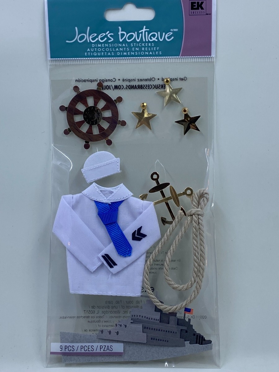 Jolee's Boutique 3D-Aufkleber 'Karate' – 7-teiliges Set Aus Gemischten Materialien – Für Scrapbooking & Basteln