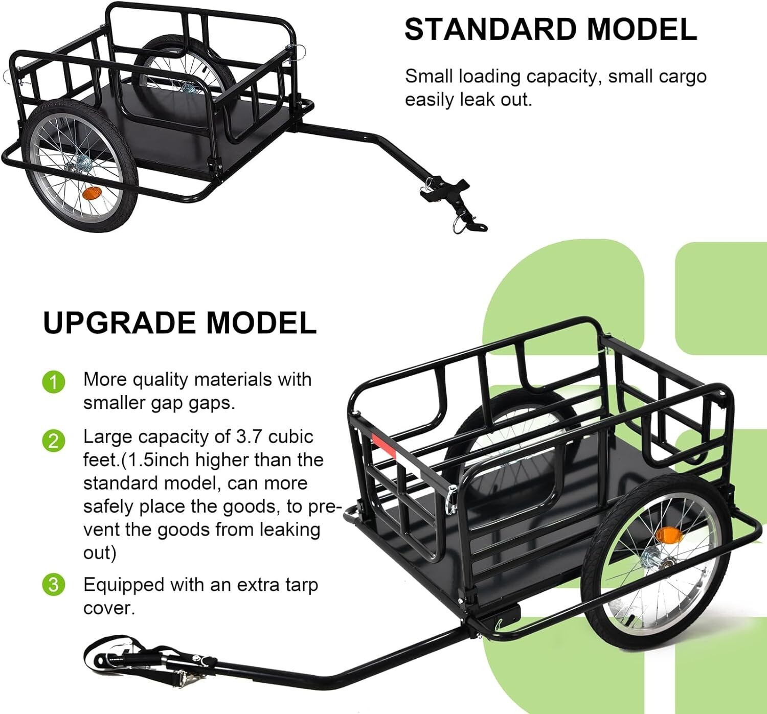 Foldable Bike Cargo Trailer eBay