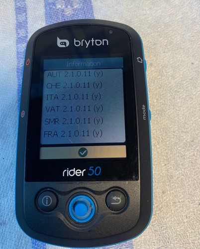 Bryton Rider 50 GPS Cycling Bike Computer - Unit only - Picture 13 of 13