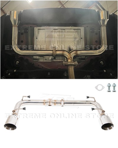 For 22-Up Toyota GR86 Subaru BRZ | Muffler Delete Axle Back 4" Dual Tips Exhaust - Bild 1 von 19