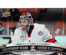 2023 Tim Hortons Legends Championship Resume CR-14 Kim St-Pierre