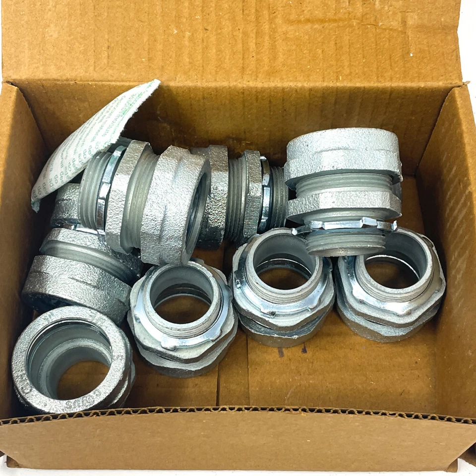 Pack of 10 - Eaton Crouse Hinds CPR3 Compression Type 1 inch Box Connector - Image 2 of 4