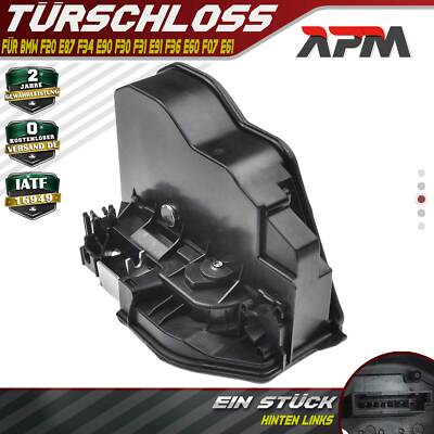 Türschloss Hinten Links für BMW 3er E90 E91 F30 F31 F20 E87 F34 F36 E60 F07 F80