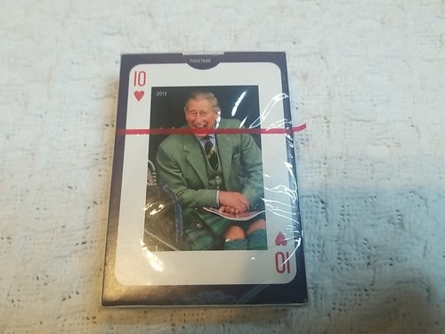 King Charles III Vintage Playing Card Pack Collectible Piatnik 1707 Cards 52 - 第 4/11 張圖片