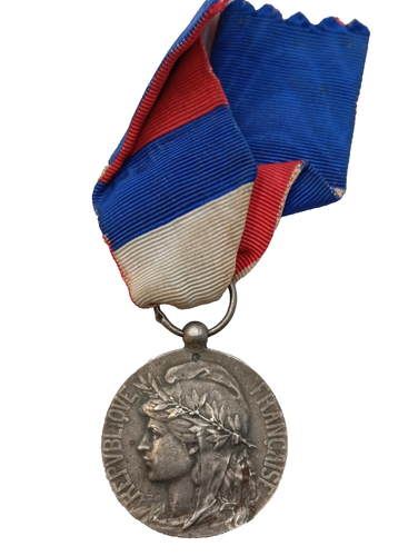 Médaille Civile Des Prud'hommes Française - Modèle Full Size, En Bon état