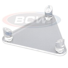 BCW Deluxe Clear Acrylic Large Ball Display Stand - Basketball Football Soccer