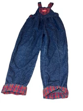 Vintage Oshkosh B'Gosh Vestbak Children Overalls Size 6 USA Made