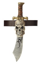 Pirate Sword With Skull Sheath 60324 Cosplay