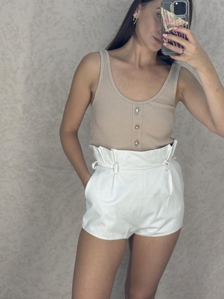 Women Alexandre Vauthier Shorts White 36