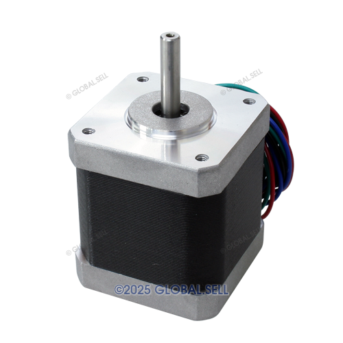 Nema17 CNC Router Stepper Motor 0.45Nm 2 Phase 4-Wire Single Shaft 47mm ...