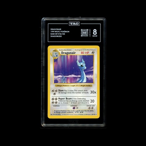 Dragonair (Shadowless) graded TAG 8 for sale on eBay
