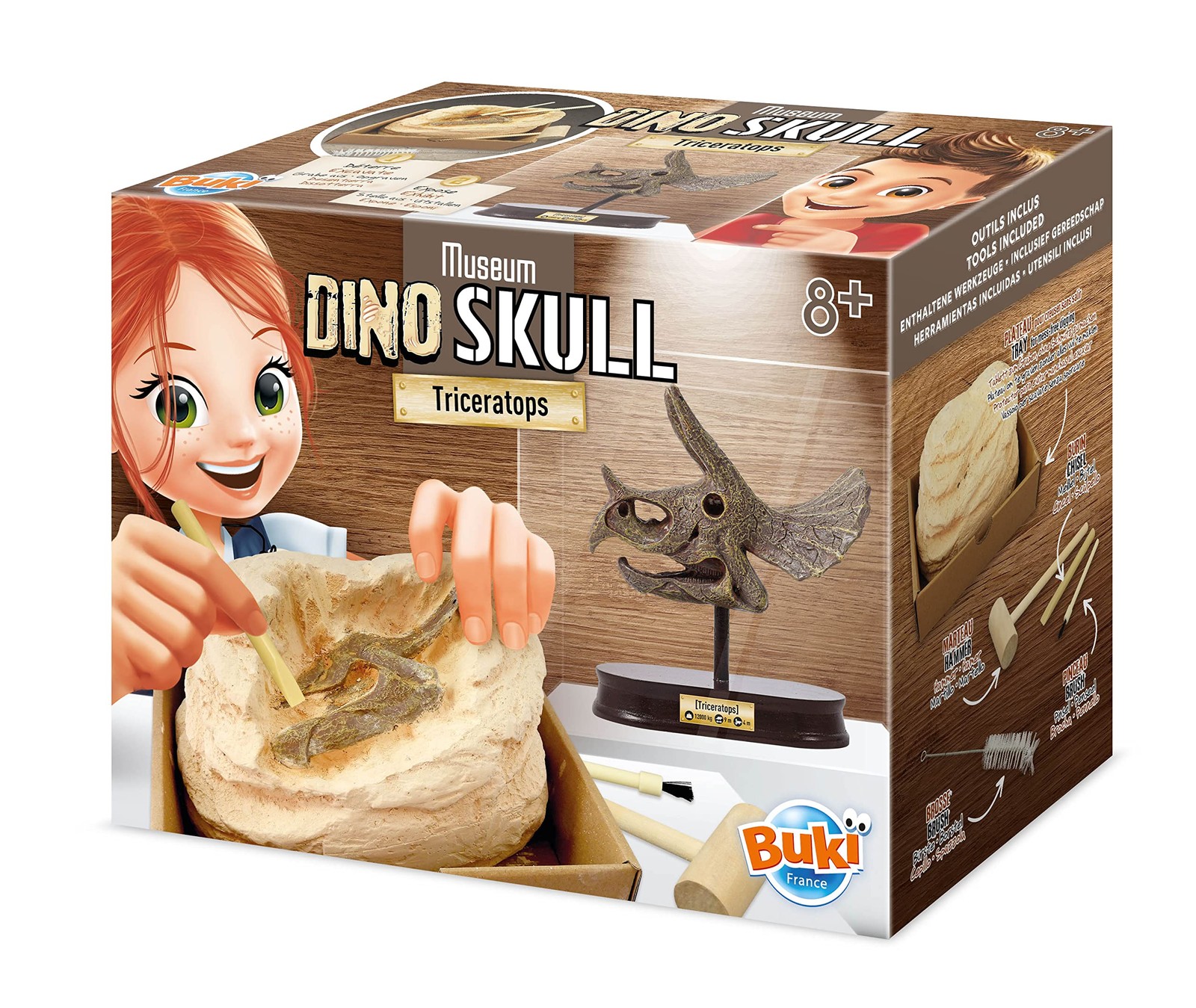 БУКИ 2131 Череп динозавра Трицератопса