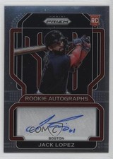 2022 Panini Prizm Rookie Auto Jack Lopez #RA-JZ Auto 1e19