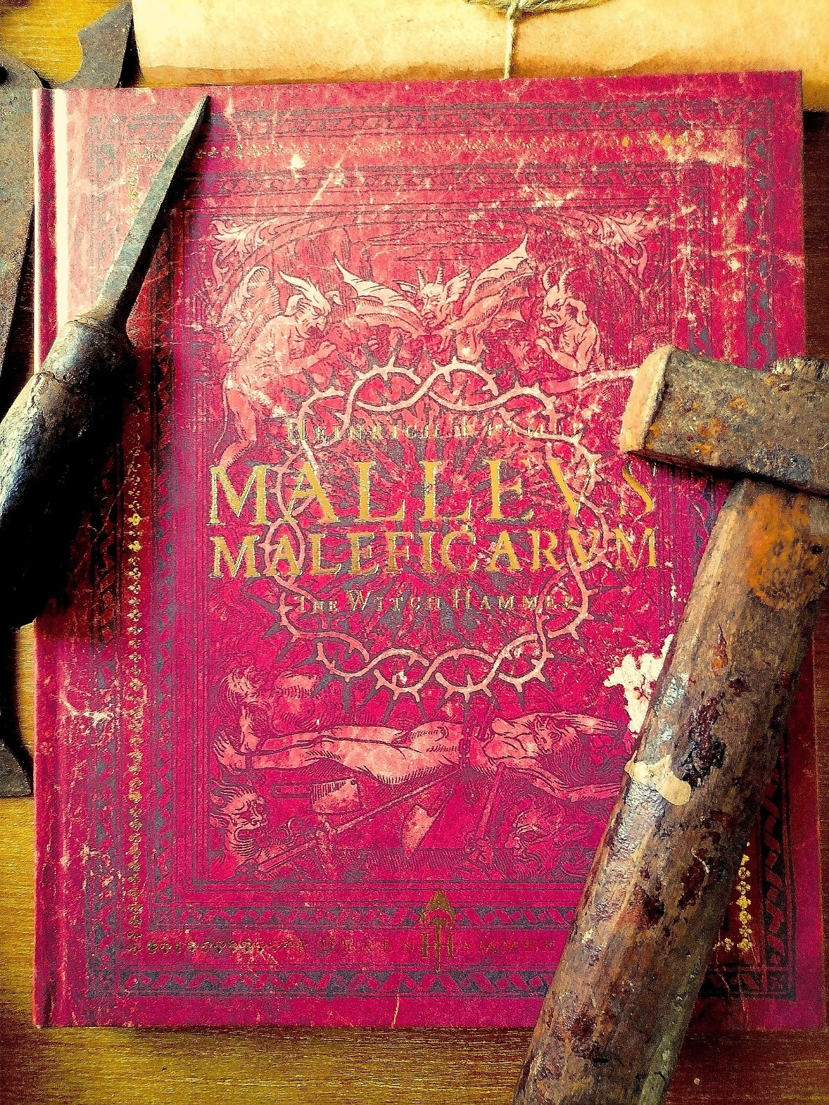 Malleus Maleficarum - The Witch Hammer Occult Witchcraft Collector's Book
