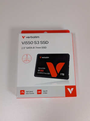 Verbatim 1TB SSD Vi550 S3 - Gaming, Office PC - NEU Versiegelt
