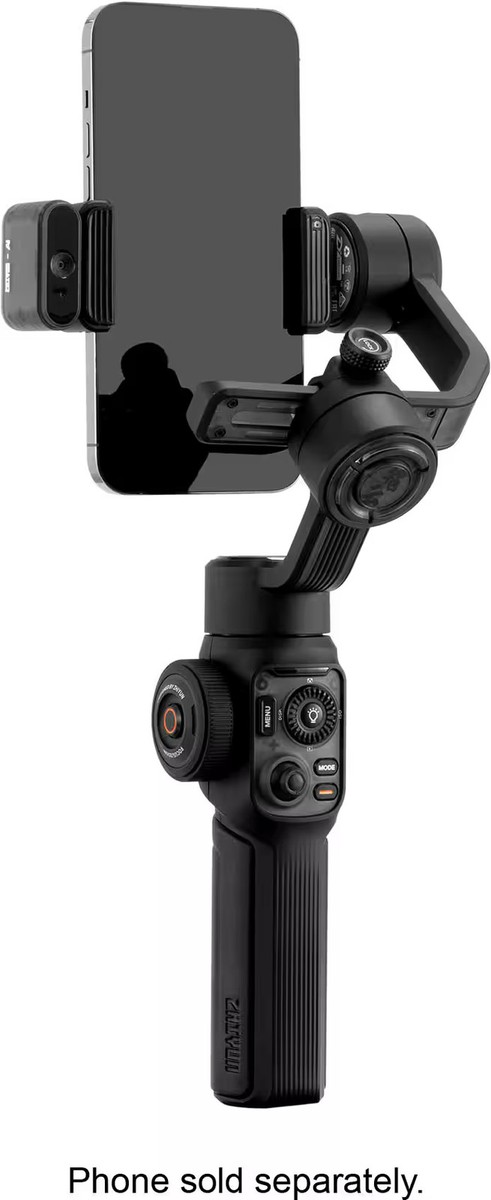 Zhiyun - Smooth 5S AI Combo 3-Axis Gimbal Stabilizer for iPhone 15