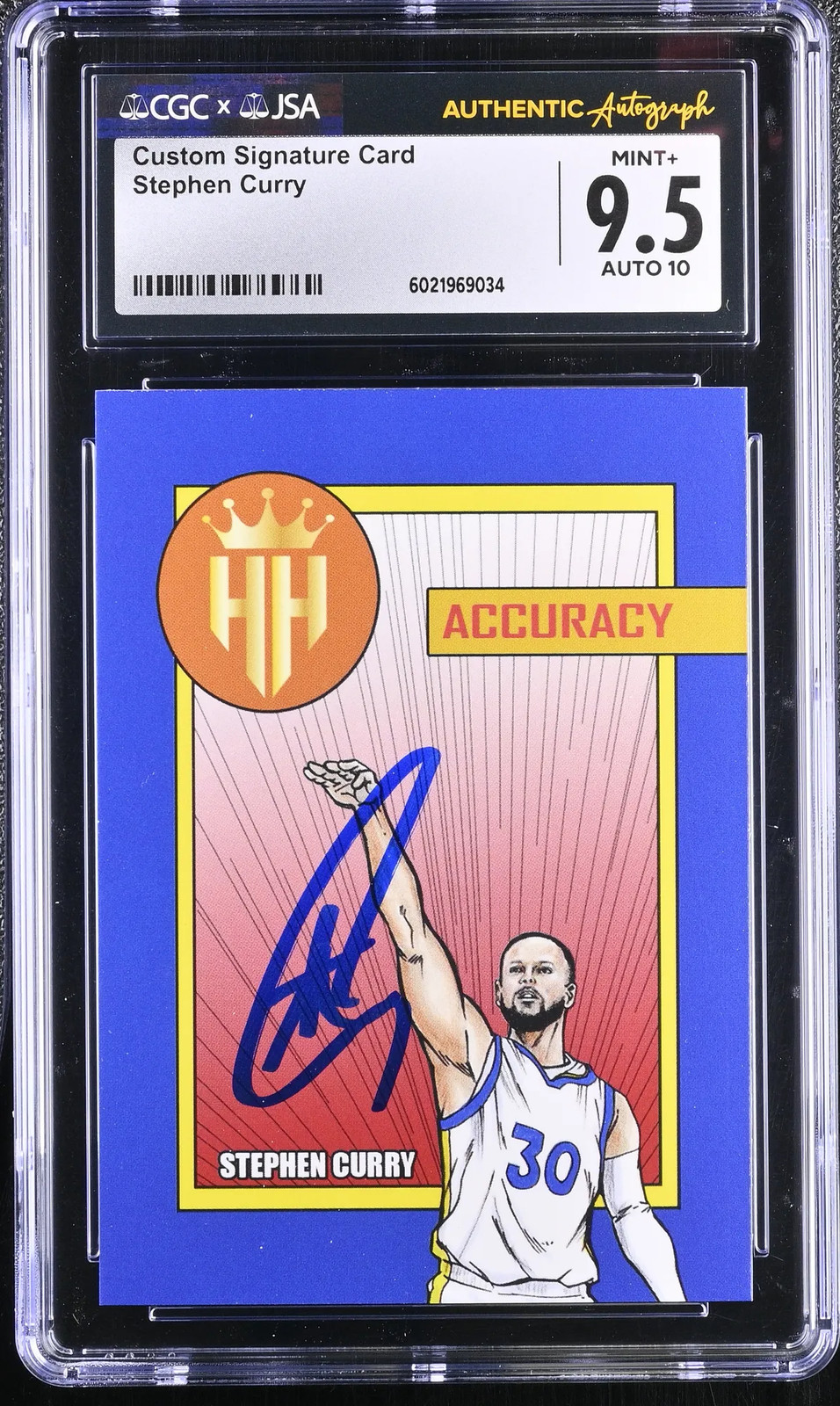 Stephen Curry 00 CGC Cards CGC 9.5 JSA Auto 10 