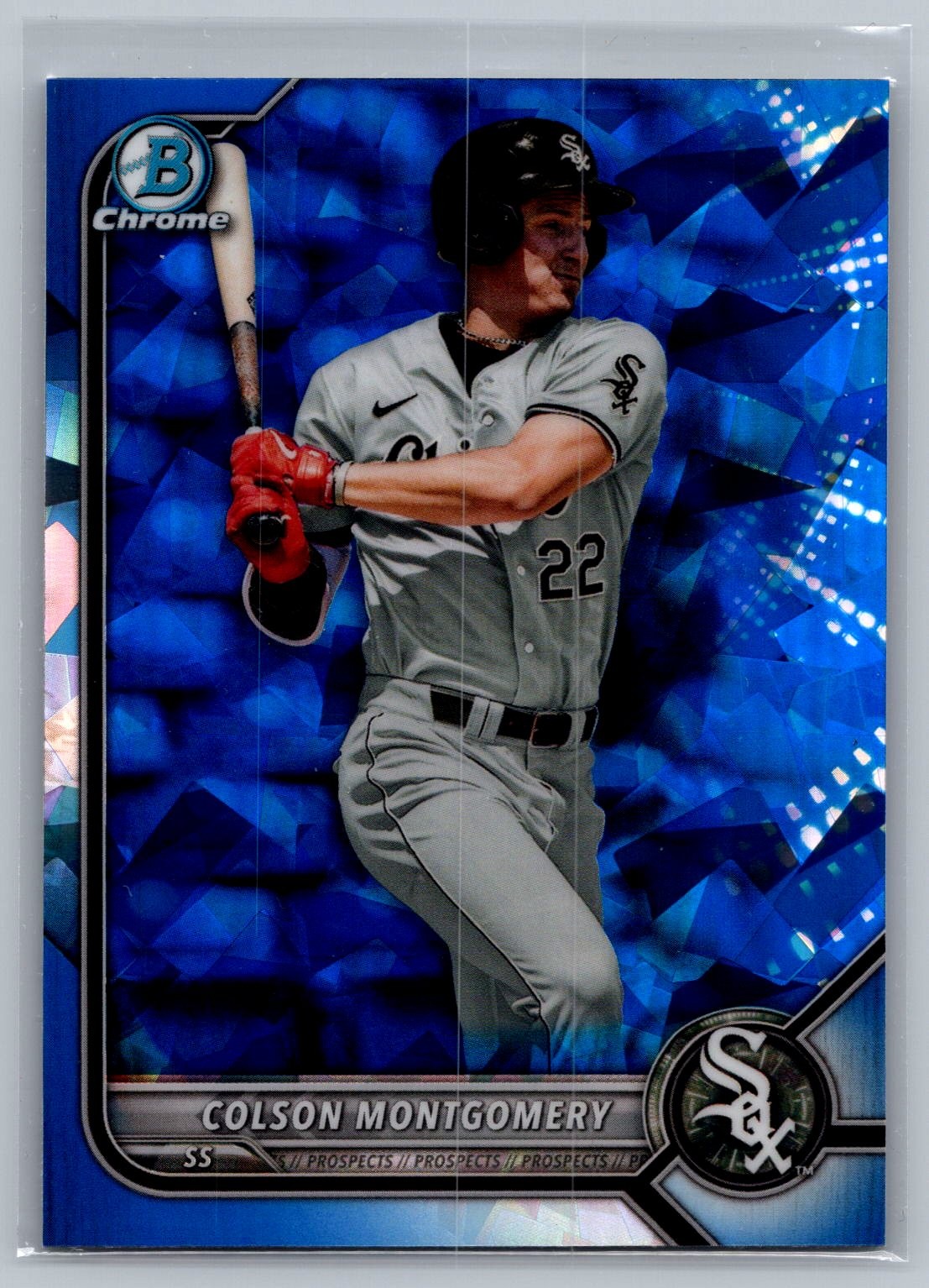 2022 Bowman Chrome Sapphire Edition #BCP-212 COLSON MONTGOMERY Prospects