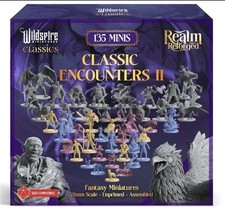 Classic Encounters II - 135 Iconic DND Miniatures Bulk Monsters Unpainted 28mm