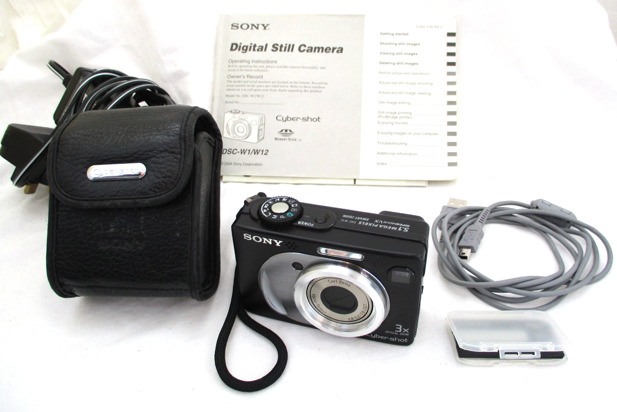 Sony Cyber-shot DSC-W12 digital camera Carl Zeiss for sale