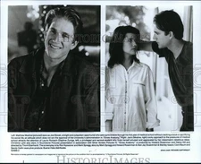 1990 Press Photo Matthew Modine and Daphne Zuniga star in "Gross Anatomy."
