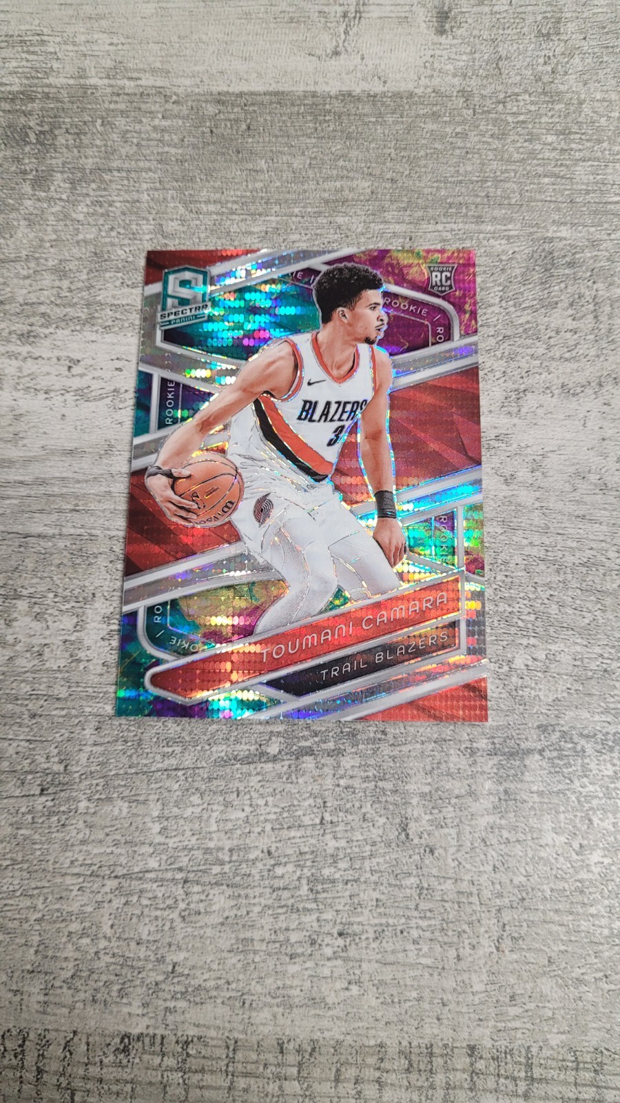 2023-24 Panini Spectra Celestial Toumani Camara Rookie #173 /125 Parallel