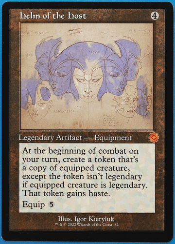 Helm of the Host (Schematic) The Brothers' War Retro Artifacts NM (506598) - Picture 1 of 2