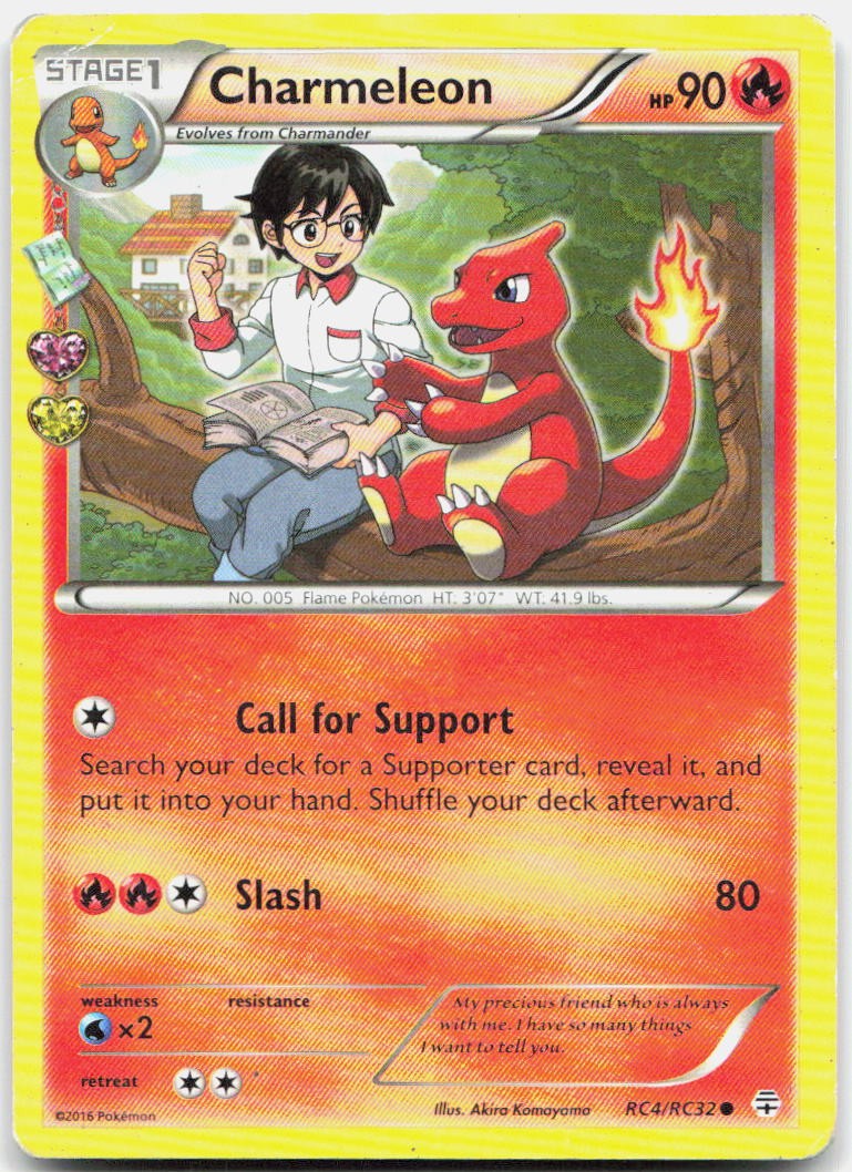 Charmeleon RC4/RC32 Common Generations Pokemon MP