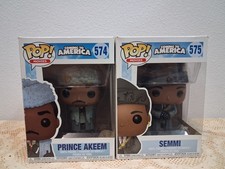 Funko Pop Movies Coming to America Figures  Prince Akeem And Semmi Set Of 2