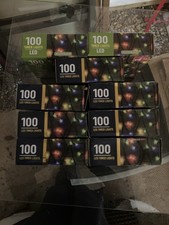 LICHTERKETTE LED BATTERIEBETRIEBEN BUNT WEIHNACHTEN HALLOWEEN RESTPOSTEN