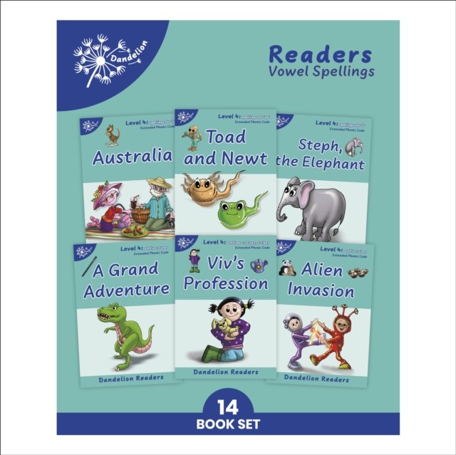 Phonic Books Dandelion Readers Vowel Spellings Level 4 by Phonic Books