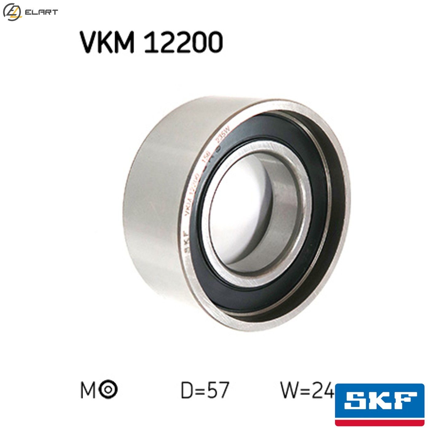 TENSIONER PULLEY TIMING BELT VKM 12200 FOR ZASTAVA PEUGEOT EXPERT/Van J5/Bus Y10