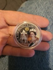 Colección Monedas Reina Isabel II Cápsula Coronación de Su Majestad 1953 ¡Bonito!!