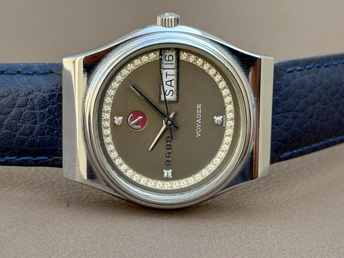 Rado Stainless Steel Voyager Mechanical (Automatic) Wristwatches 