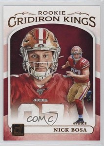 2019 Panini Donruss Rookie Gridiron Kings Nick Bosa #RGK-14 RC