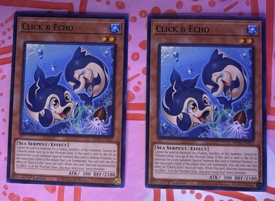 2x Yugioh! Click & Echo MP24-EN367 Common 1st Ed NM