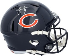 Jim McMahon Chicago Bears Autographed Riddell Speed Replica Helmet
