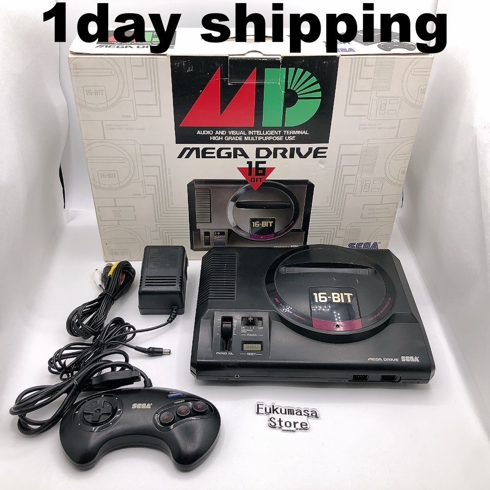 Sega Mega Drive Console HAA-2510 Box Megadrive NTSC-J Made in