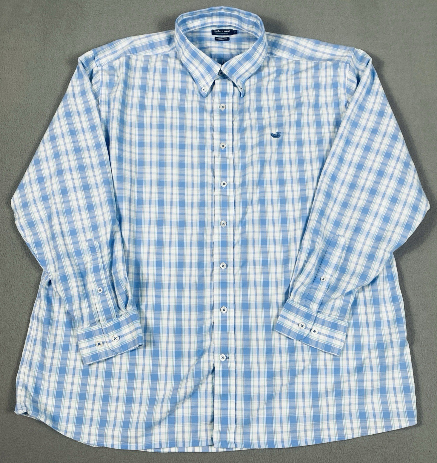 Southern Marsh Performance Button Down Shirt Mens… - image 1