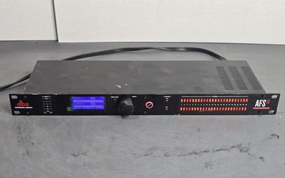 dbx AFS2 Advanced Feedback Suppression Rack Mount Black DBXAFS2-V 120V AC