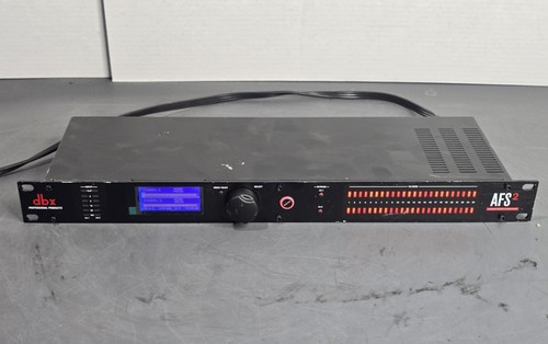 dbx AFS2 Advanced Feedback Suppression Rack Mount Black DBXAFS2-V 120V AC