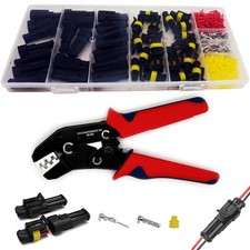 20 Kits 2 Pin Automotive Electrical Connectors Quick Disconnect Waterproof 2 ...