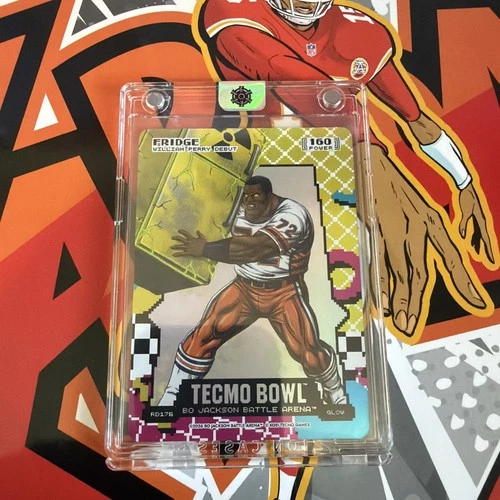 William Perry Fridge 2026 Bo Jackson Battle Arena Tecmo Bowl 80's 8-bit Rad Glow