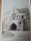 CDV WORKSOP Priory Monastery Church Abbey Gatehouse Antique Victorian Photo hh