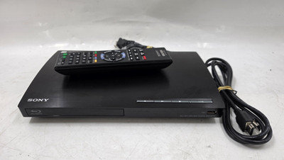 Sony BDP-BX18 Blu-Ray Disc/DVD Player and Remote Bundle - Tested - EB-20283