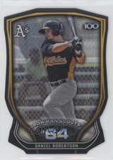 2015 Bowman Bowman Scouts' Top 100 Die-Cut 21/99 Daniel Robertson #BTP-64 3q5