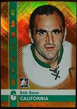 2011 - 2012 ITG Bob Baun Captain C Gold /50 #7 Hockey Card