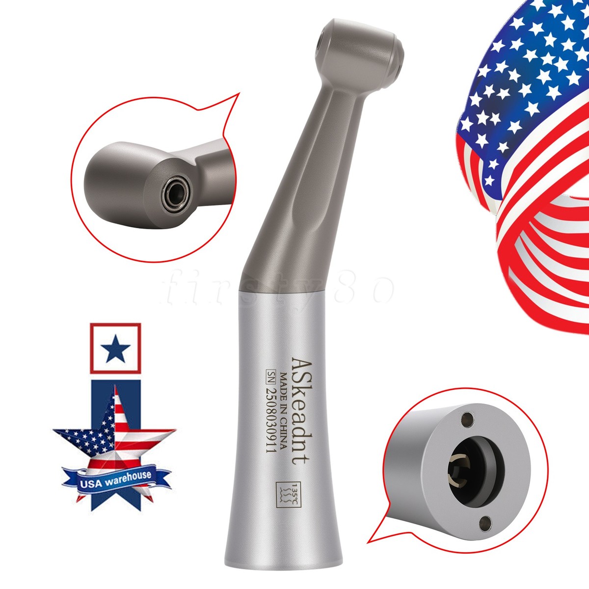 Dental Slow Low Speed Contra Angle/Straight Nose/Air Motor